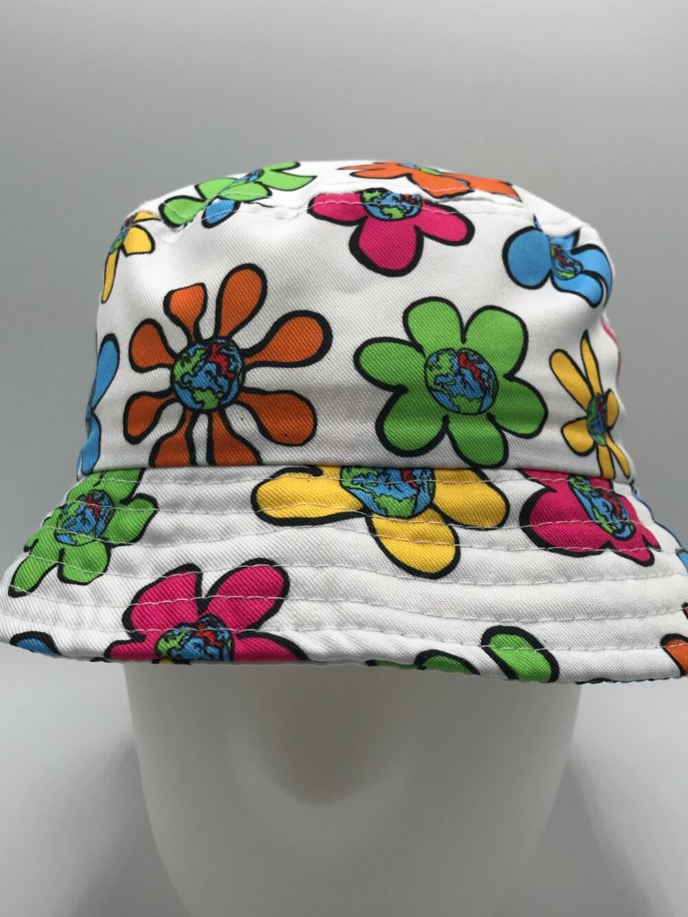 Teenage Adult's Sm/Med Multicolor Bucket Cap Hat